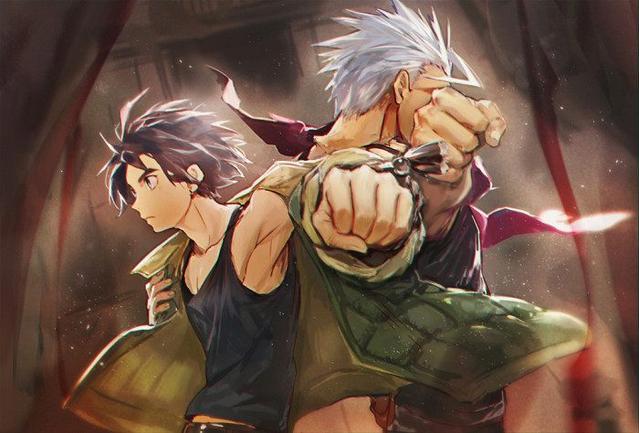 孤儿，高达，二者结合等于《机动战士敢达铁血的奥尔芬斯》。