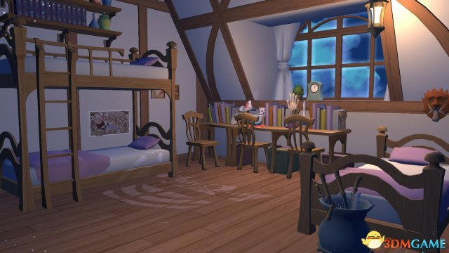 《小魔女学园》放出大量新图一窥小姐姐们的闺房