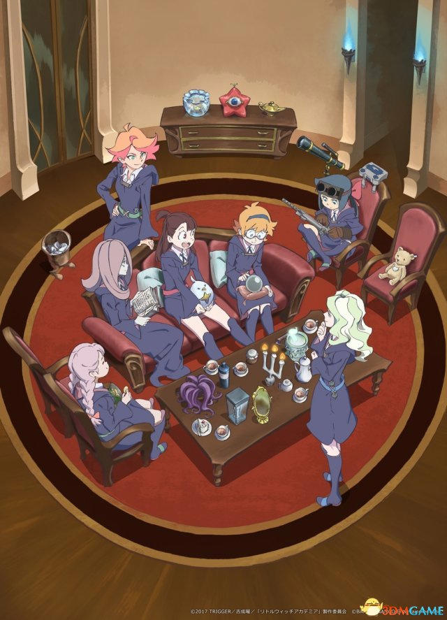 《小魔女学园》放出大量新图一窥小姐姐们的闺房