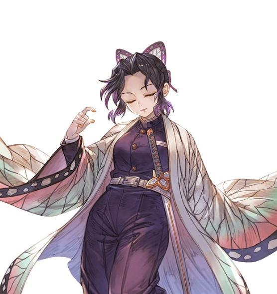 《碧蓝幻想》联动《鬼灭之刃》，推出角色立绘，画师风格太精致