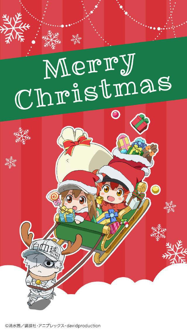 二次元圣诞节：漫画家们绘制圣诞贺图，动漫男神女神盛装过节