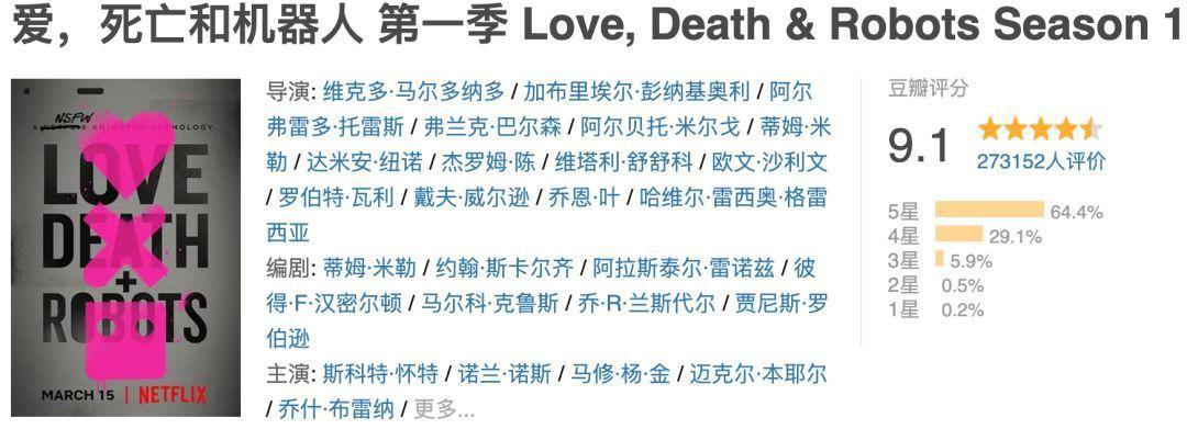 好评多就任性？《爱，死亡和机器人》第二季预告用第一季的画面
