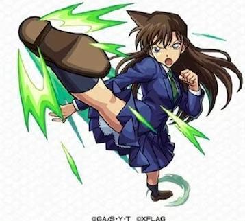 名侦探柯南怪物弹珠联动，人气角色登场，小哀穿白大褂，贝姐超飒