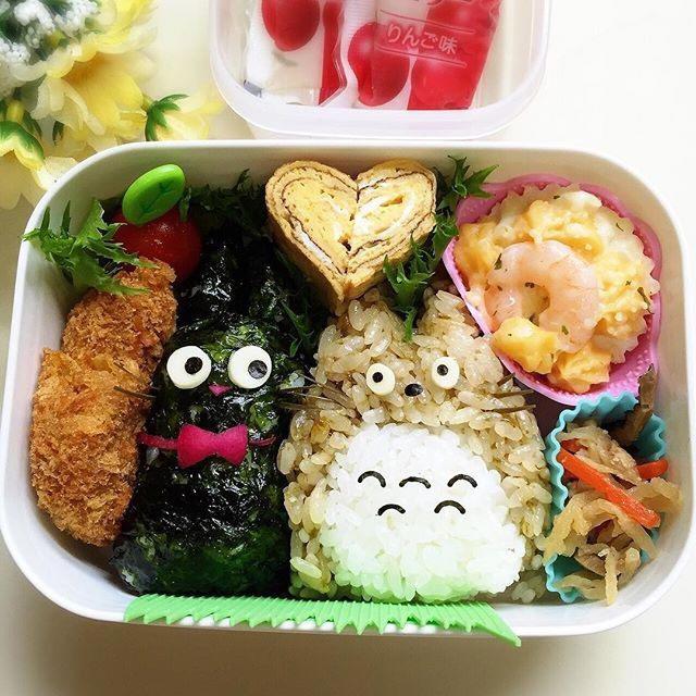 二次元精美动漫便当，这些妈妈们到底花多少时间在做饭？