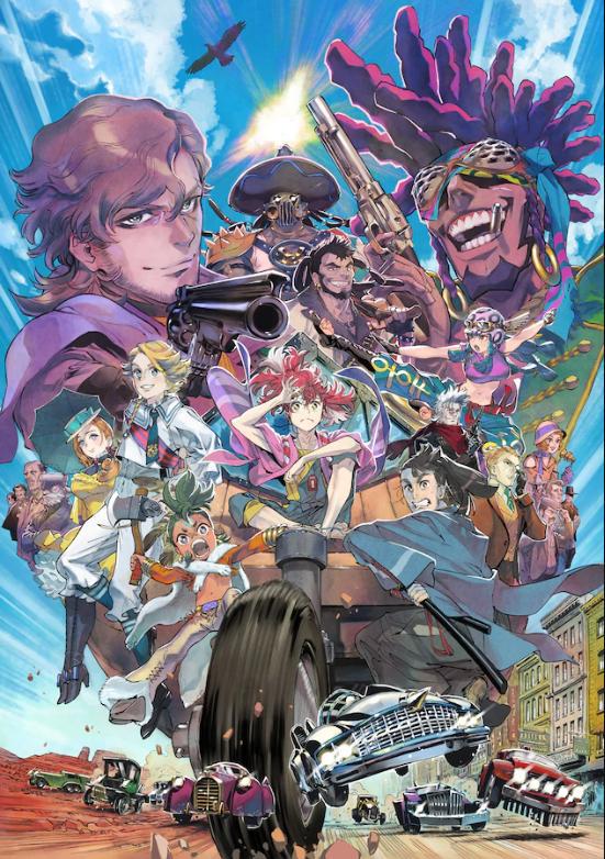 全新原创动画《天晴烂漫！》确定4月开播新角色艺图公布