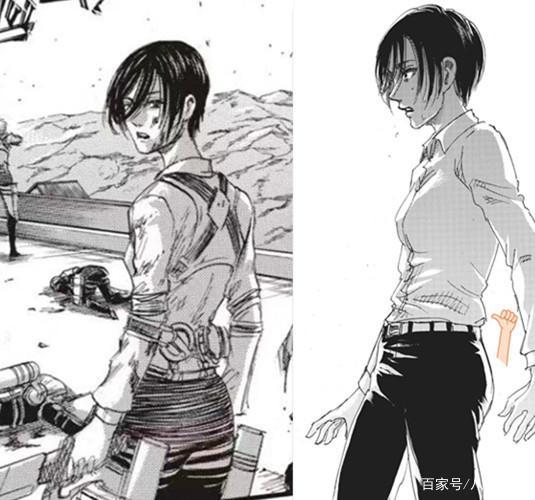 《进击的巨人》最终季人设图放出，三笠因体型太“man”被吐槽！