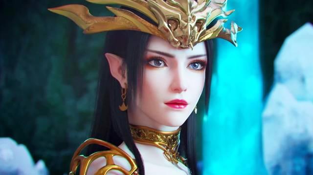 动漫《斗破苍穹》第四季每周日更新一集，又是美女如云的一季