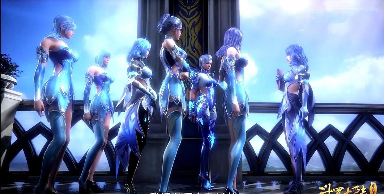 斗罗大陆资深龙套，白丝短裙穿搭让人过目不忘，戏份比配角还多