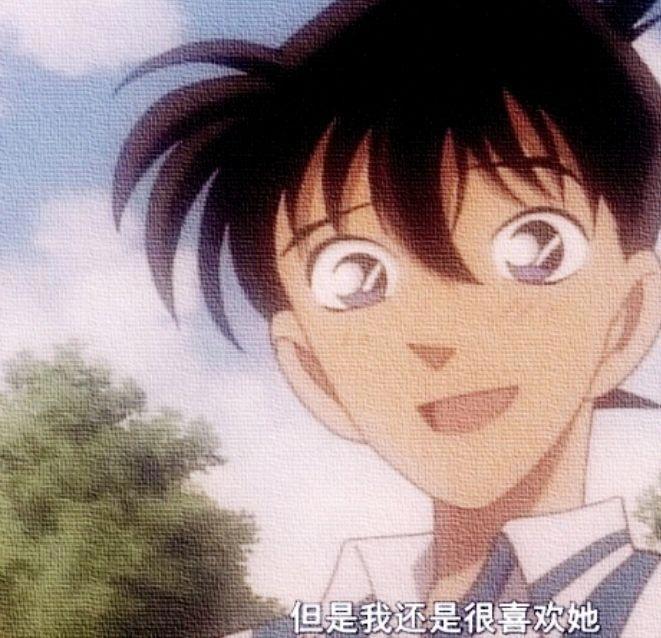 樱花班的回忆：当新一还不是死神少年而是醋王时新一小兰太好磕了