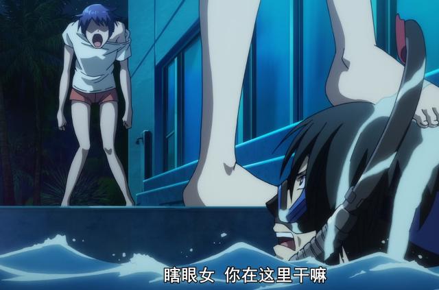 动漫中有趣的那些误解场面，小飞机瞪圆了眼睛，茸茸洗不白了！