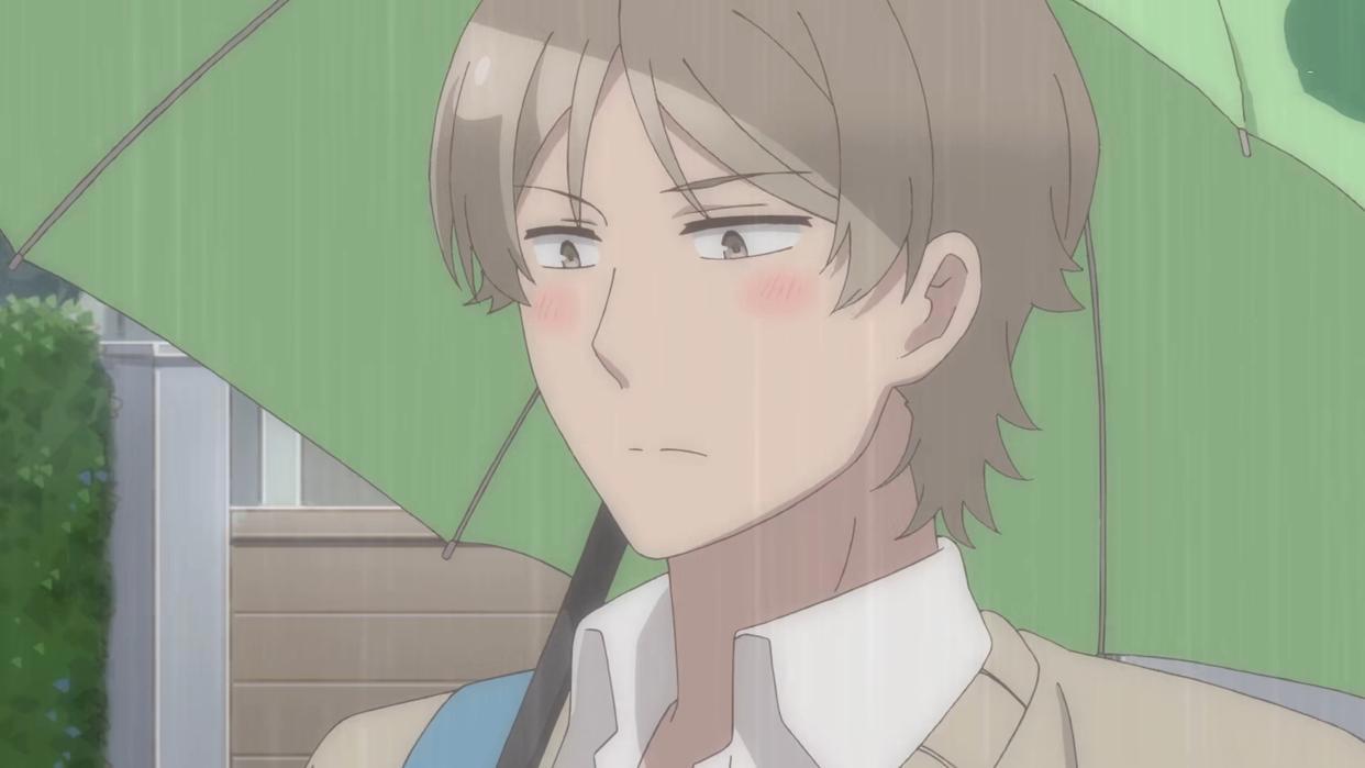 敦君与女朋友：他很喜欢他的女朋友，她是他永远的天使