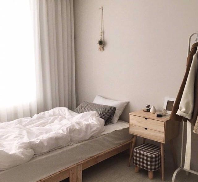 简约温馨的卡其色oneroom装饰风，虽小却很温馨