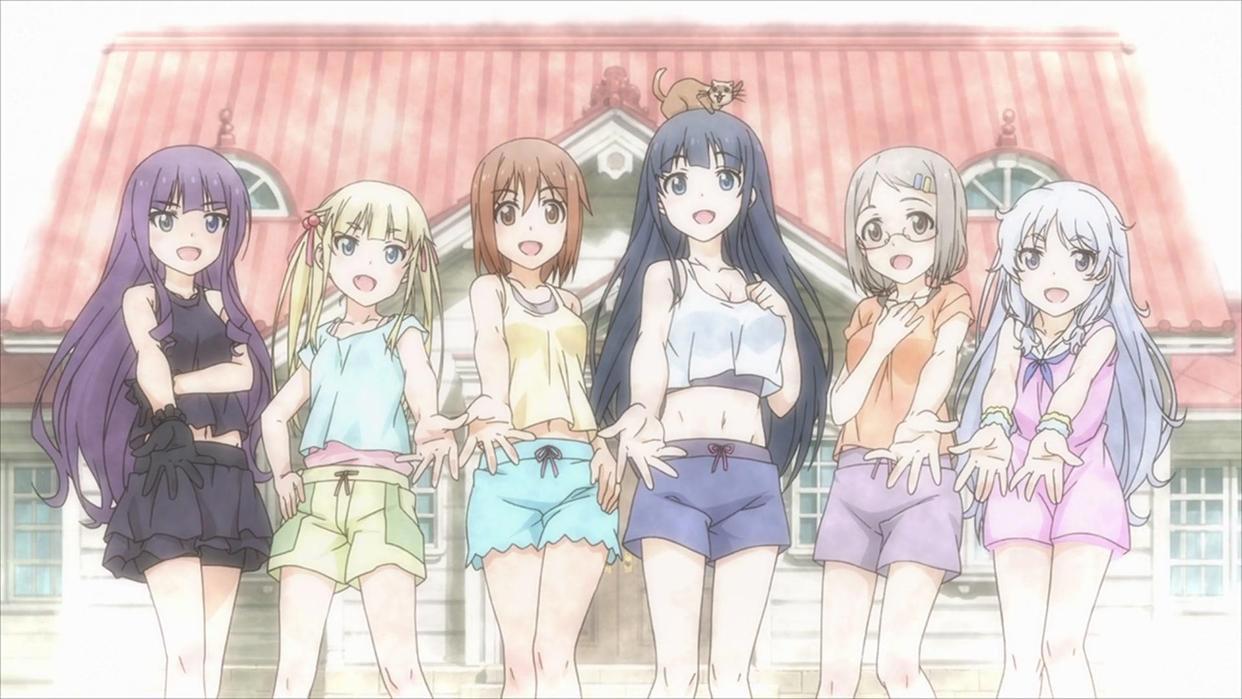 这部动画明明是运动番，但是观众的注意力却都在5个萌妹子身上