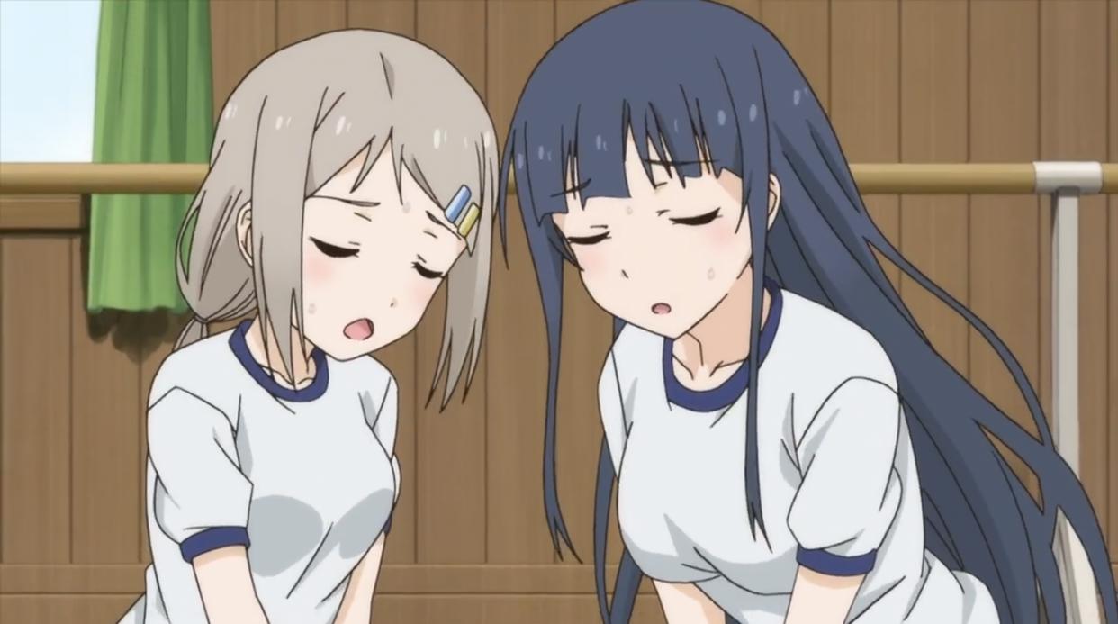 这部动画明明是运动番，但是观众的注意力却都在5个萌妹子身上