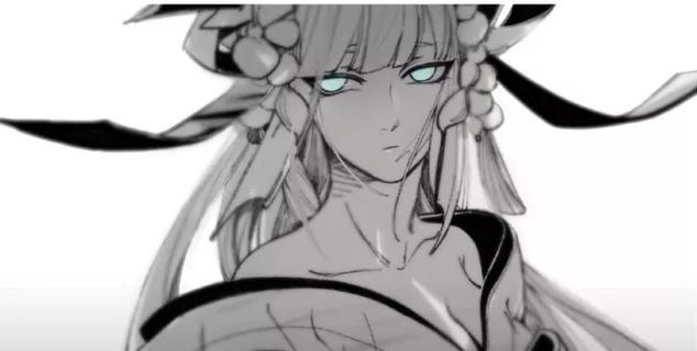 当阴阳师众式神变成黑白画风，晴明爸爸太美，鬼使兄弟太般配！