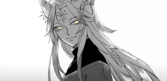 当阴阳师众式神变成黑白画风，晴明爸爸太美，鬼使兄弟太般配！