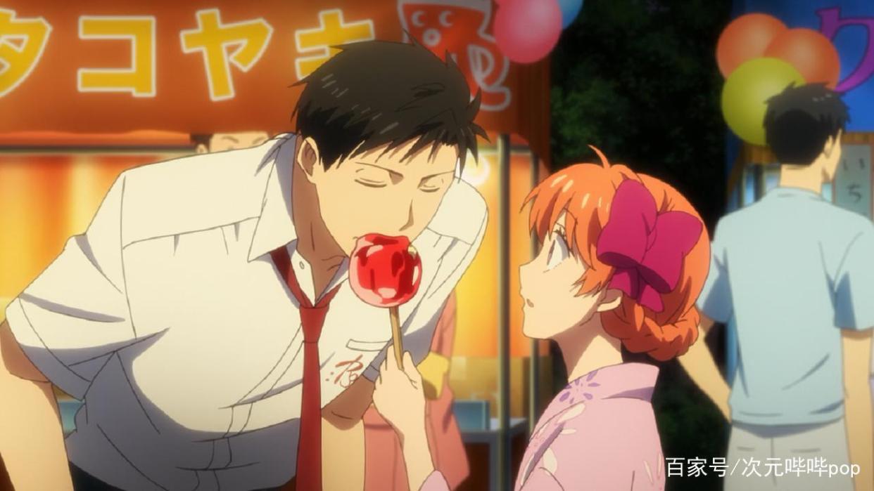 他们都是动漫里的一见钟情，最后一对比较滑稽，大结局双双去世