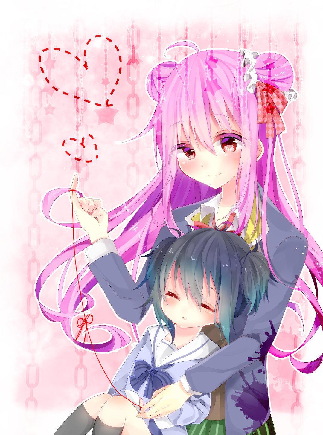 HappySugarLife：动漫女神插画分享，这种画风你们欣赏的来吗
