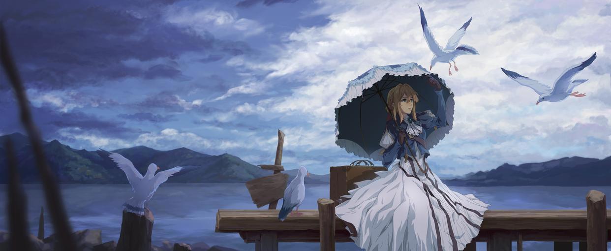 「动漫壁纸」紫罗兰永恒花园壁纸合集