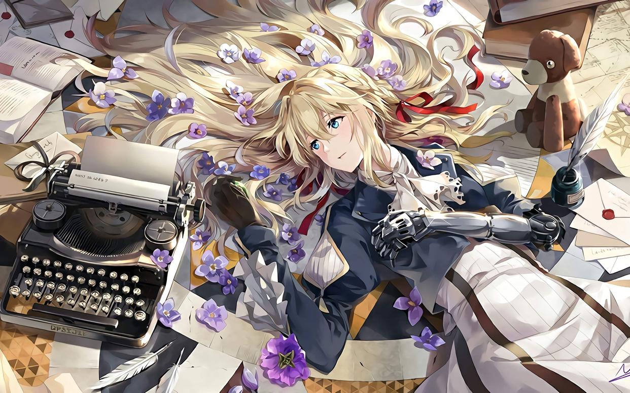 「动漫壁纸」紫罗兰永恒花园壁纸合集