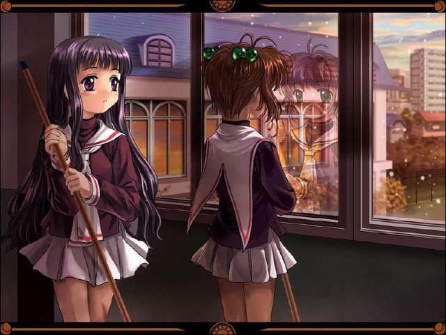 木之本樱在初代动画完结时魔力超越库洛利多，是个没有心机的女孩