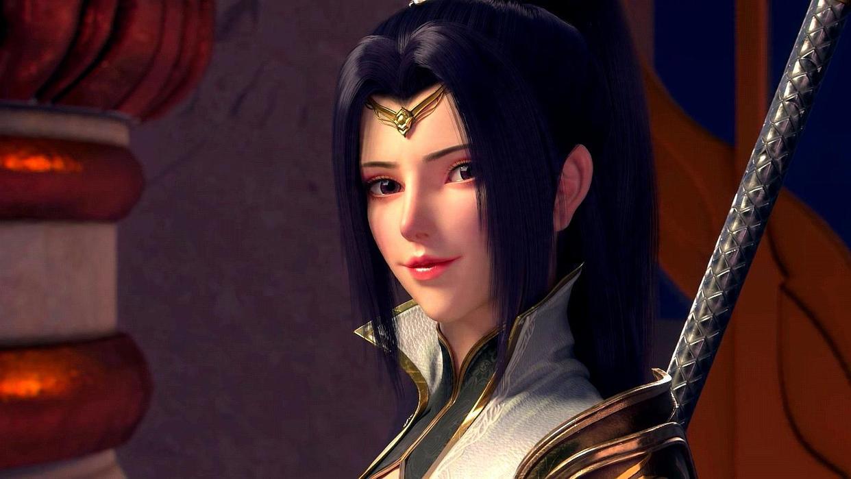 斗破苍穹：夭夜这护甲长靴是真不错，但这红唇恐怕比美杜莎还诱人