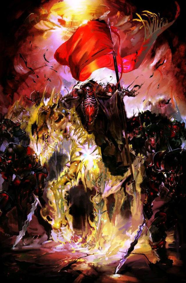 overlord：纳萨力克大坟墓宣战鲜血帝国，90级黄金巨龙直接偷家！