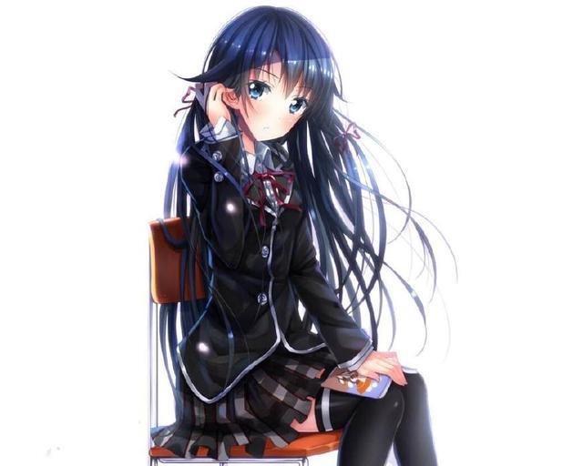 动漫：这些身材残念的纤细妹子，内心也同样敏感纤细