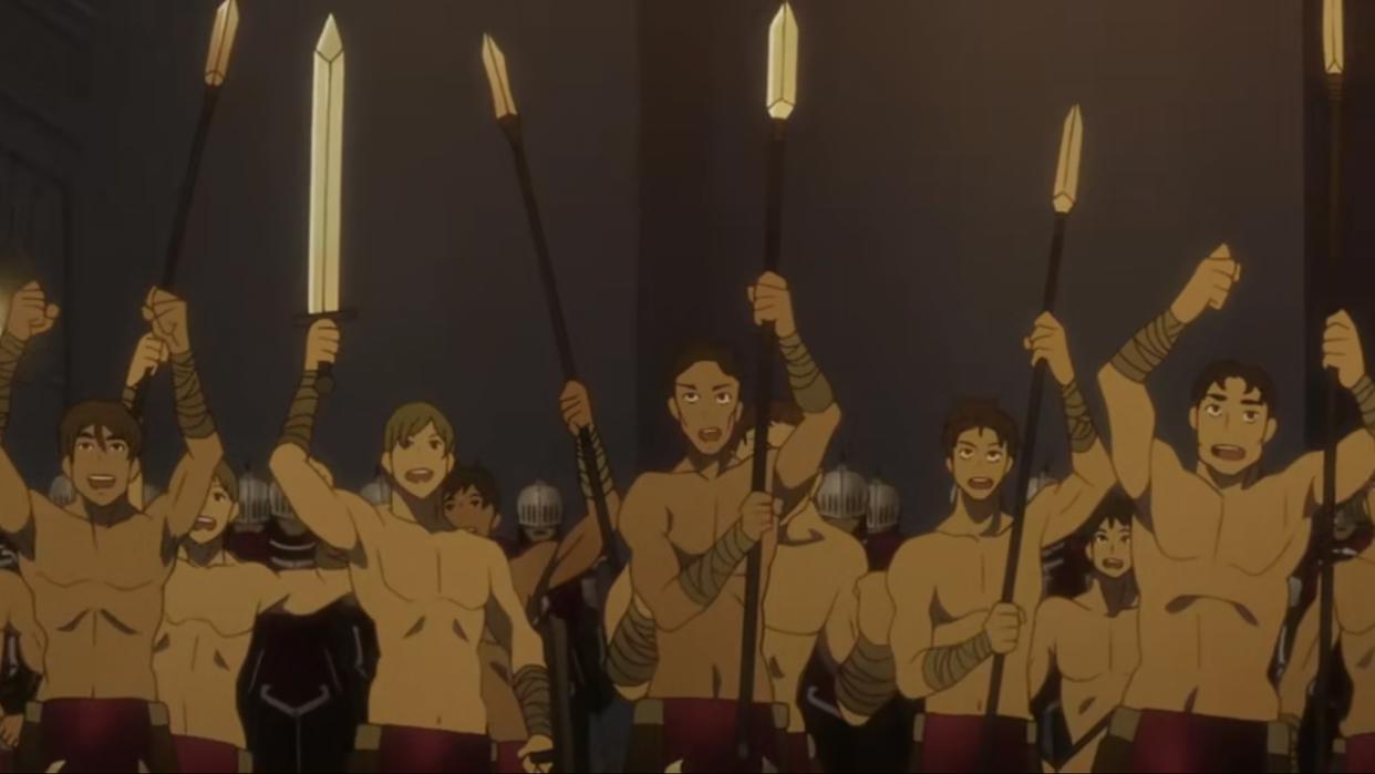 这部动漫思路真的很迷，公主婚前出轨，王子竟还能为爱接盘