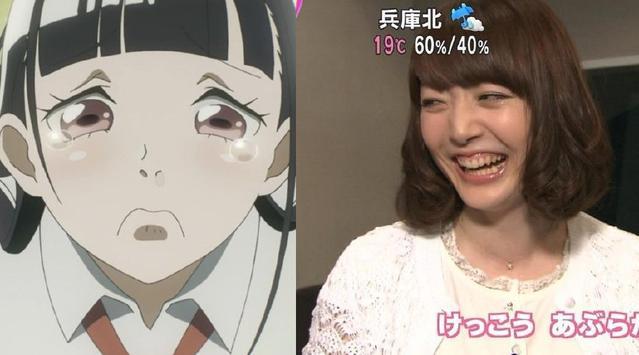 动漫：这些黑长直都有另一面，动起来就会人设崩塌