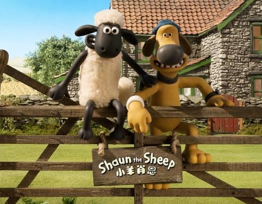 《小羊肖恩》动漫形象简直萌到人心醉，充满浓厚的英伦范儿！