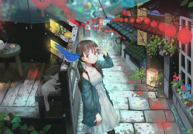 《3月的狮子》片尾插图