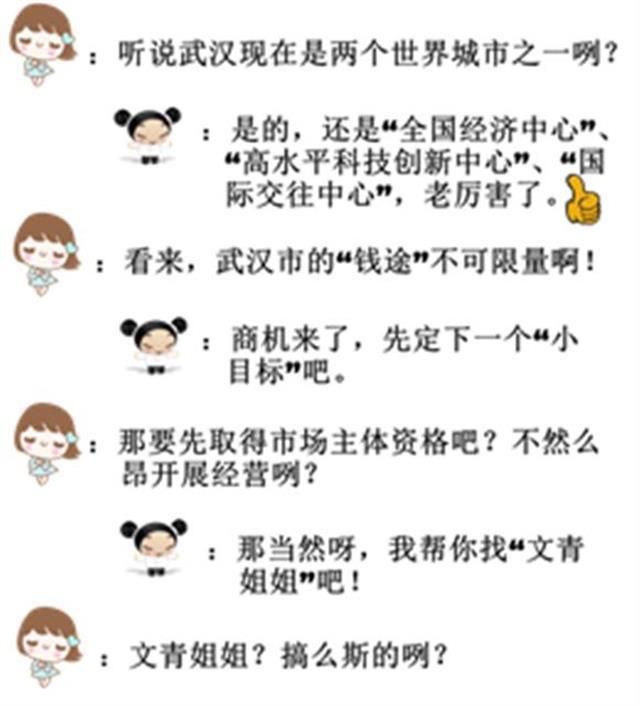 洪山行政审批线上服务有创意，画卡通动漫助力疫后企业重振