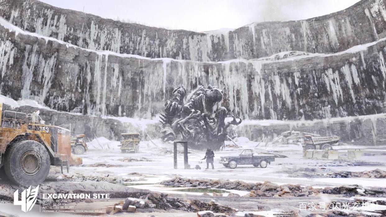 变形金刚概念插图：来自《绝迹重生》的动漫概念绘本欣赏