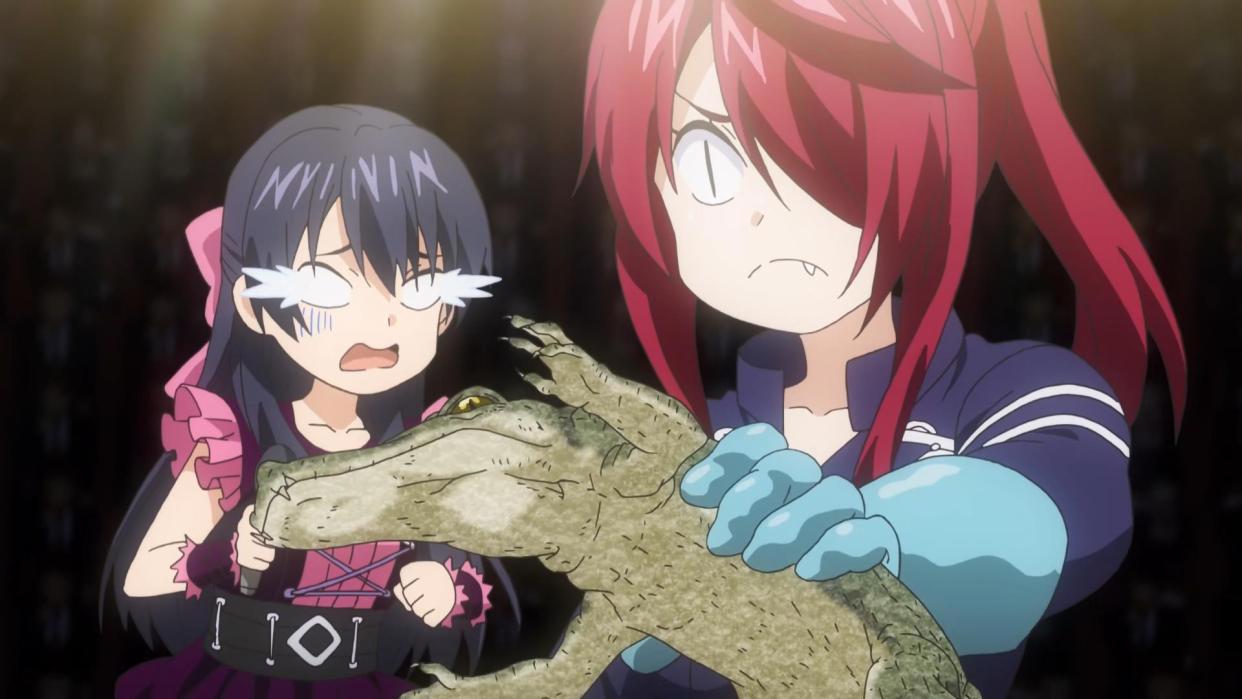 10月新番《食戟之灵：神之皿》开播，一色慧给小林龙胆打马赛克