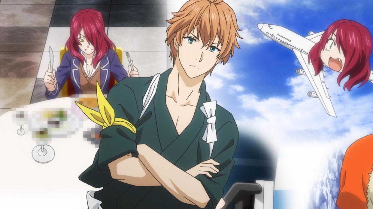 10月新番《食戟之灵：神之皿》开播，一色慧给小林龙胆打马赛克