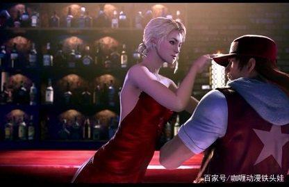 拳皇命运：特瑞恋爱了！男人就是这样，受不了性感美女的诱惑啊！