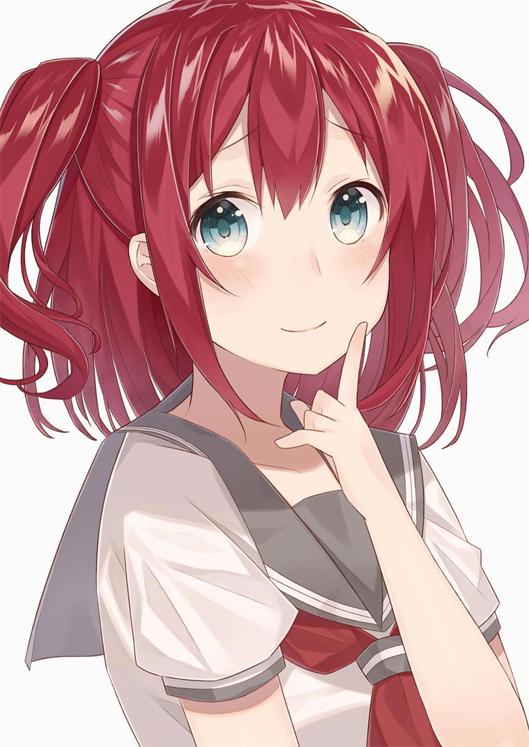 次元动漫《LoveLive!Sunshine！》女主角“黑泽露比”的精美插画