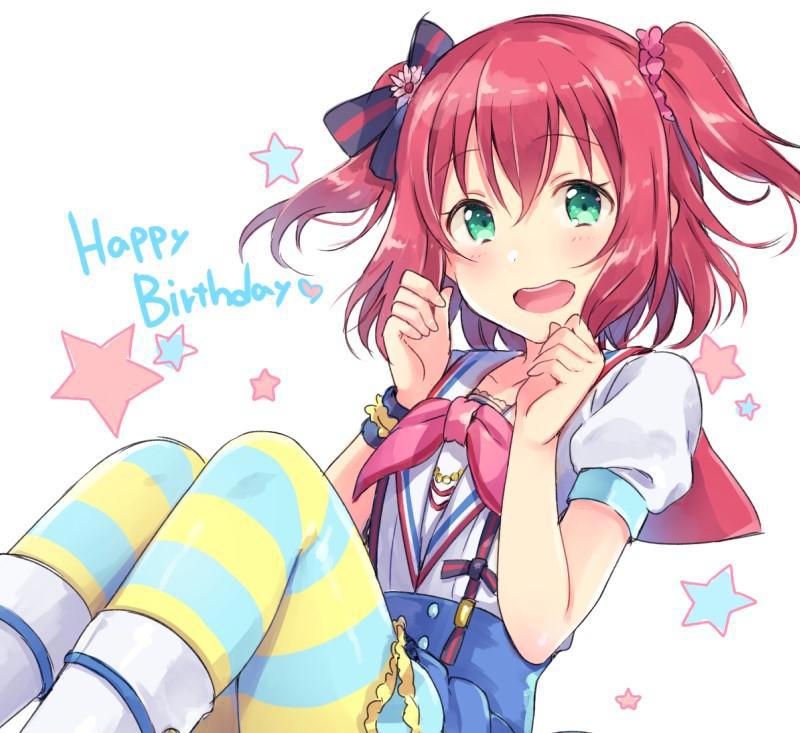 二次元青春日漫《LoveLiveSunshine》里（黑泽露比）的高清壁纸