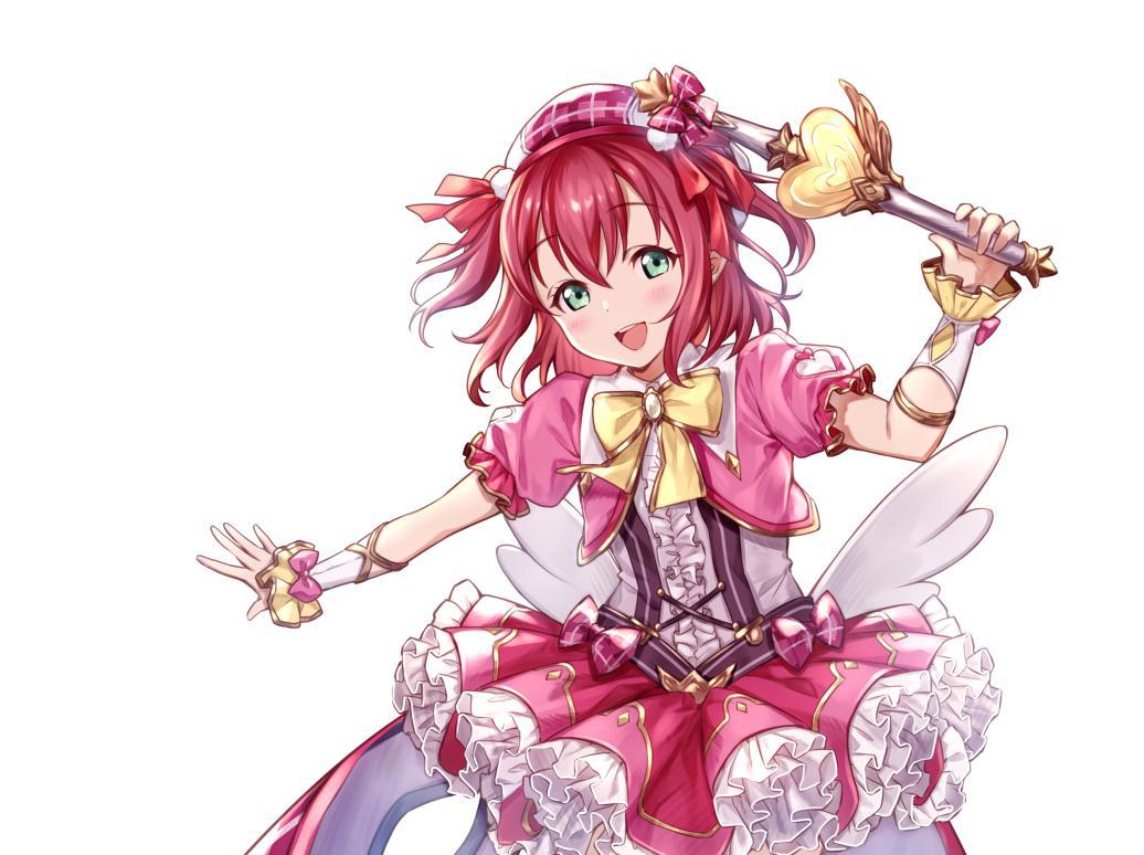 二次元青春日漫《LoveLiveSunshine》里（黑泽露比）的高清壁纸