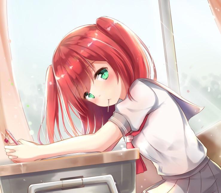 二次元青春日漫《LoveLiveSunshine》里（黑泽露比）的高清壁纸