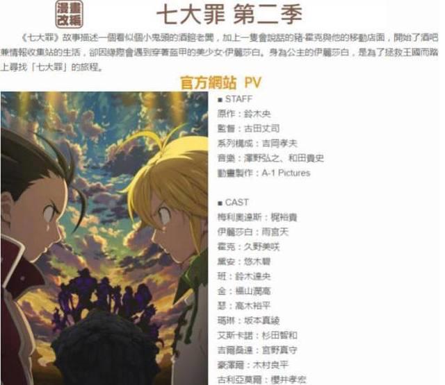 2018年1月最值得期待新番动漫，声优阵容强大新番推荐