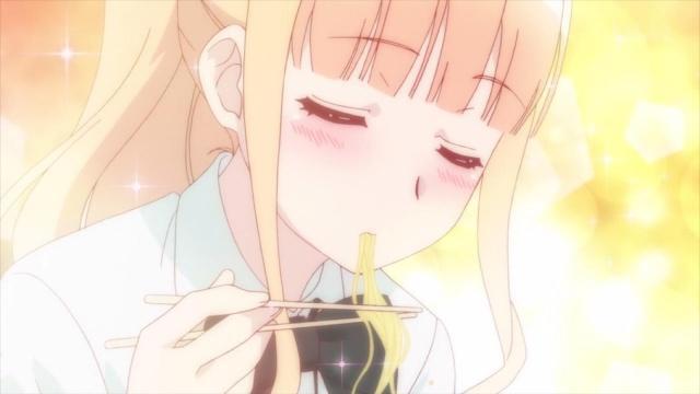 动漫中的吃货少女，想抱回家，但是怕养不起！