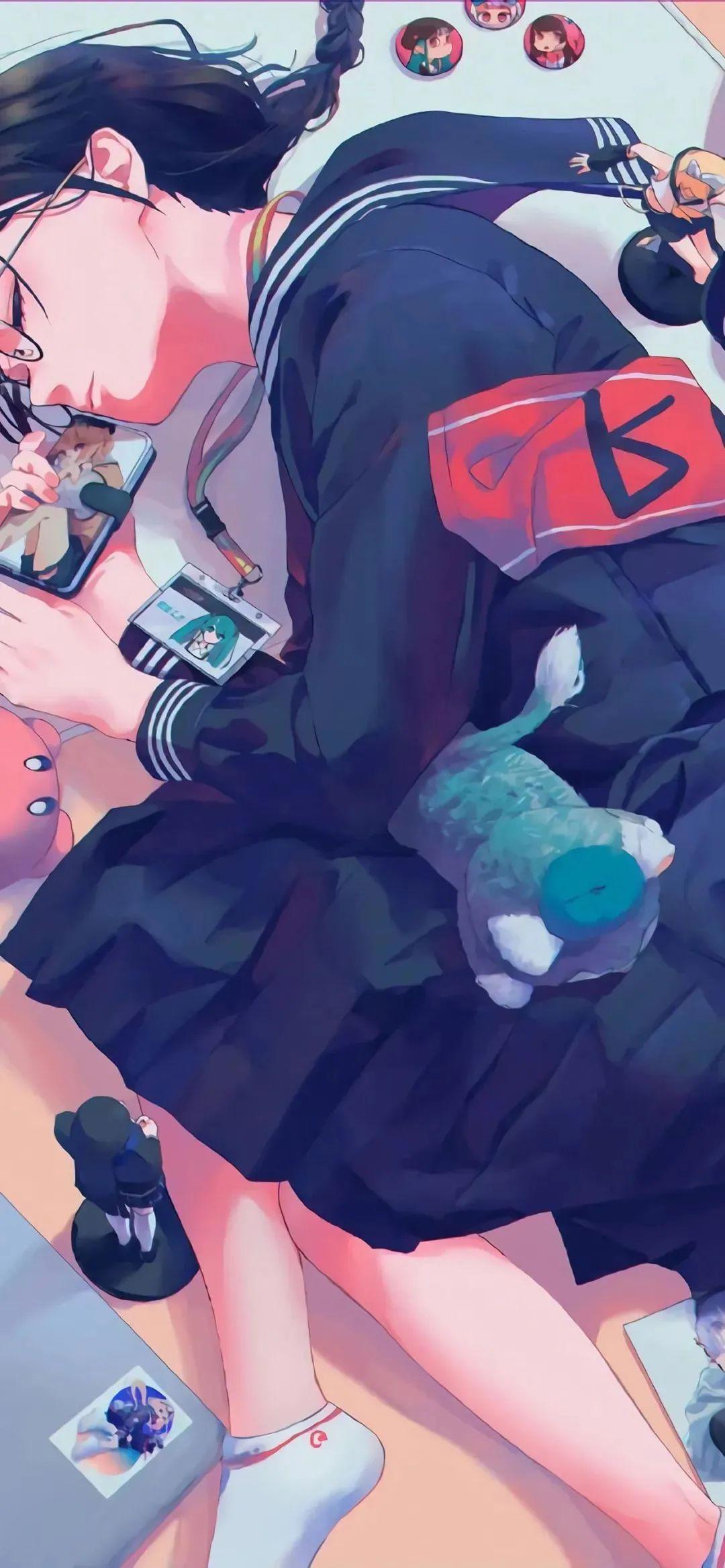 动漫壁纸，生命是什么呢？生命是时时刻刻不知道怎么是好