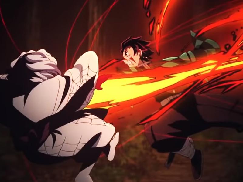 鬼灭之刃仅凭一集足以封神，炭治郎血脉觉醒，飞碟桌鬼斧神工