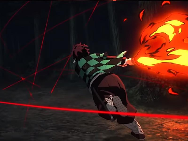 鬼灭之刃仅凭一集足以封神，炭治郎血脉觉醒，飞碟桌鬼斧神工