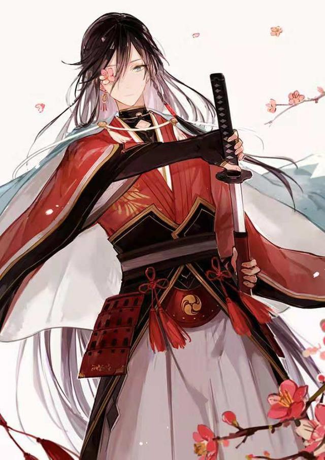 超妖孽的古风动漫美男子，每一寸思念飘在空中，落成一朵花！