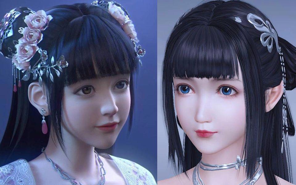 天刀捏脸大神有多厉害？看看他们捏的动漫女神，你就知道了