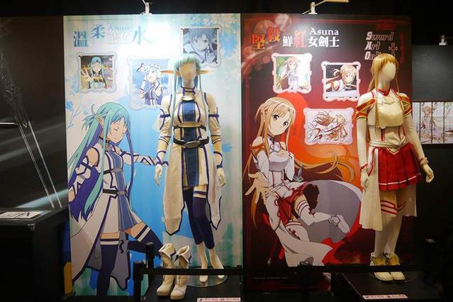 高雄梦时代翻转动漫祭，刀剑神域等各种动漫互动展区简直是天堂！