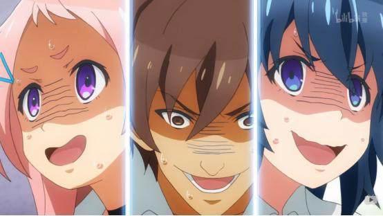 7月播出的“泥石流”动画，女主角神似一个人